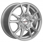 Диск литой R14 2110-90, 1118  6x14/4x98 D58.5 ET38 X'trike X-104 Тмн-серебро HSB от интернет-магазина avtomag02.ru