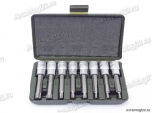 Набор головок с вставкой 1/2" TORX 100мм  8пр.  624298 "ДТ"  (Т20,25,30,40,45,50,55,60) от интернет-магазина avtomag02.ru