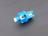 Лампа приборная 12В W 1,2W с патроном (BAX8.7d, СВЕТОДИОД) T5 1SMD МАЯК  BLUE (син.) от интернет-магазина avtomag02.ru