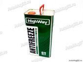 HighWay ANTIFREEZE-40 LONG LIFE G11 зеленый 5кг от интернет-магазина avtomag02.ru