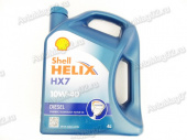 Масло моторное Shell Helix HX7 DIESEL 10W-40 п/синт (синий)   4л от интернет-магазина avtomag02.ru