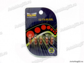 Лампа приборная 12В W 1,2W без патр. (W2.0x4.6d, СВЕТОДИОД) T5 1Led МАЯК RED (блист. 5шт) от интернет-магазина avtomag02.ru