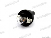 Лампа приборная 12В W 1,2W с патроном  (B8,3d, BAX10s)  OSRAM 2721MF8 сине-чёрный от интернет-магазина avtomag02.ru