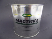Мастика  резинобитумная 2кг "БИКОР" OIL RIGHT  жест.банка от интернет-магазина avtomag02.ru