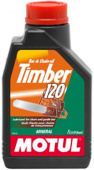 Масло для цепей бензопил MOTUL Timber 120   1л от интернет-магазина avtomag02.ru