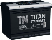 Аккумулятор 75 А*ч Титан Standart EN 700А (п.п.) от интернет-магазина avtomag02.ru