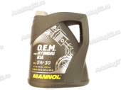 MANNOL   O.E.M. for HYUNDAI KIA 5W30(синт)  4л от интернет-магазина avtomag02.ru
