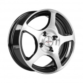 Диск литой R14 2110-90, 1118  5.5x14/4x98 D58.5 ET35 X'trike X-103 Тмн-серебро HSB от интернет-магазина avtomag02.ru