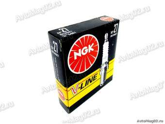 Свеча зажигания NGK  V-Line 27  (4шт)  BKUR6ET  Audi, Fiat, Lancia, Seat, Skoda, VW