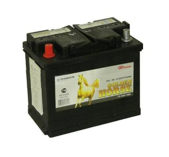 Аккумулятор 75 А*ч GOLDEN HORSE EN 640А (п.п.)