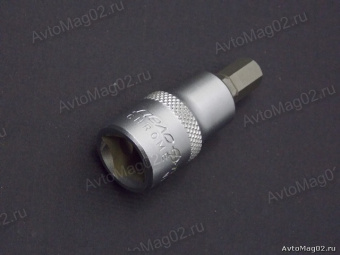 Головка с вставкой 1/2"  Шестигранник   9 х 55мм    625009 Дело Техники