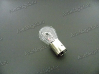 Лампа цокольная 12В 21+5 Вт 2-хконт. (BAY15d, P21/5W)  General Electric (GE) 1077