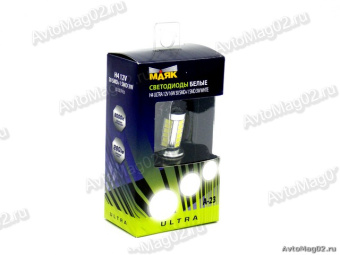 Лампа H4 12V  60/55W светодиодная  МАЯК Ultra   31SMD (5730)  16W