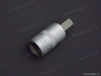 Головка с вставкой 1/2"  Шестигранник  14 х 55мм    625014 Дело Техники