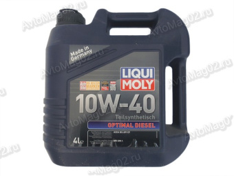 LIQUI MOLY  OPTIMAL Diezel  10W-40 (п/с)   4л  -3934-