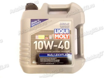 LIQUI MOLY  MoS2  Leichtlauf 10W-40 (п/с)   4л  -1917-
