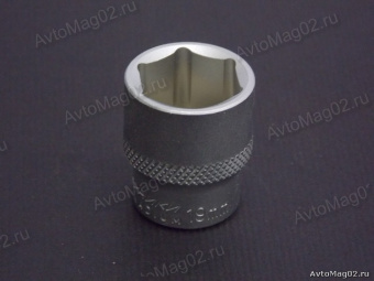 Головка торцевая 3/8"  6-гранная   19мм  Дело Техники  610019