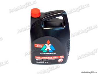 Антифриз    X-freez (красный) 5кг