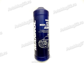 Шампунь 1000мл  MANNOL  5099  Wash Waх с воском