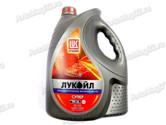 Масло моторное Лукойл Супер  5W-40  SG/CD  полусинтетическое     5л