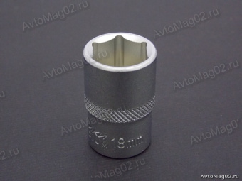 Головка торцевая 1/2"  6-гранная   18мм  Дело Техники  620018