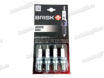 Свечи  BRISK  ВАЗ  2101-08 карб., 4216, 4213 Е3     SUPER  LR15YC     (Газель-Бизнес)