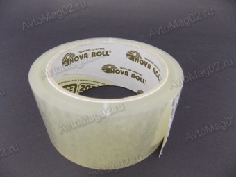 Скотч упаковочный 48мм  66м  NOVA ROLL (прозрачный)
