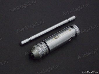 Метчикодержатель трещоточный  М3-M8  Дело Техники 228208  (№1)