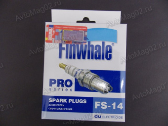 Свечи  FINWHALE  (бум.уп. по 4шт)  FS-14/F 510 PRO  1118-19, 2108-10 (инж.), 2123 Шеви