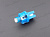 Лампа приборная 12В W 1,2W с патроном (BAX8.7d, СВЕТОДИОД) T5 1SMD МАЯК  BLUE (син.) от интернет-магазина avtomag02.ru
