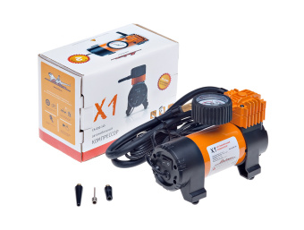 Компрессор AIRLINE X1 30л/мин, 12V, 12А, 7атм