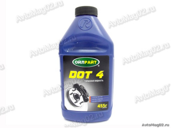 Тормозная жидкость  OIL RIGHT  DОТ-4  455г