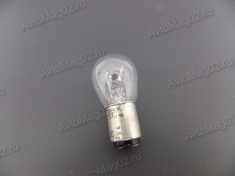 Лампа цокольная 12В 21+5 Вт 2-хконт. (BAY15d, P21/5W)  OSRAM 7528 габ./стоп.  [min10]