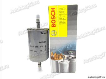 Фильтр топливный   2123, 1118   BOSCH  0450905273  (длина162 мм, D 60мм)