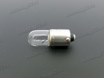 Лампа цокольная 12В  5W  (BA9s, T5W, белая, ГАБАР. перед.)  OSRAM 3860