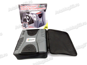 Компрессор RUNWAY 12V многофункциональный с цифровым диплеем RR2213