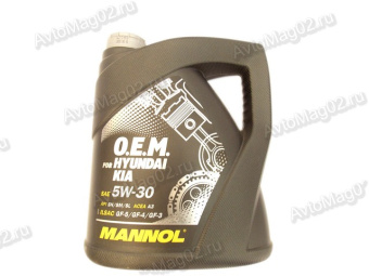 MANNOL   O.E.M. for HYUNDAI KIA 5W30(синт)  4л