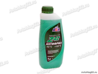 Антифриз AGA Z42 (-42C) AGA048Z  зелёный   1кг