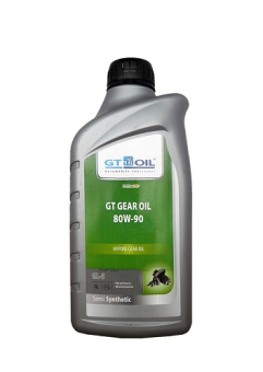Масло трансмиссионное GT GEAR OIL 80W-90 GL-5 п/синт.  1л Корея