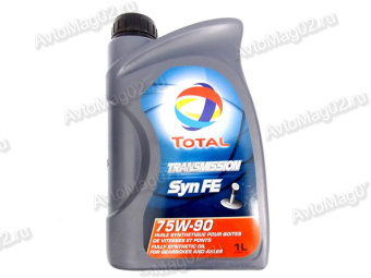 Масло трансмиссионное TOTAL 75W-90 TRANS SYN FE (GL-4/5) синтетика 1л