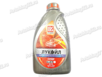 Масло моторное Лукойл Супер 10W-40  SG/CD  полусинтетическое     1л