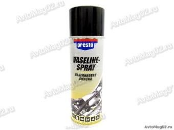 Смазка вазелиновая 200г PRESTO (аэрозоль) 225093
