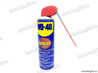 Смазка WD-40  420мл с трубочкой