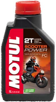 Масло моторное MOTUL Scooter Power 2T (синт)  (для скутеров)   1л