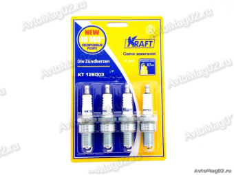 Свечи  KRAFT  КТ 126003    2108-99 карб.