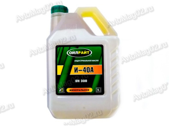 OIL RIGHT Масло веретенное И-40А   5л