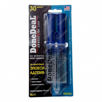 Эпокси-адгезив 30-минутный 28,4г  прозрачный  DoneDeal