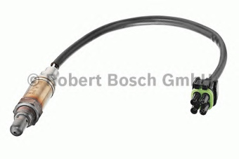 Датчик кислорода (лямбда-зонд) BOSCH 0258005247  ВАЗ 2112 с катализатором  (Евро-3)