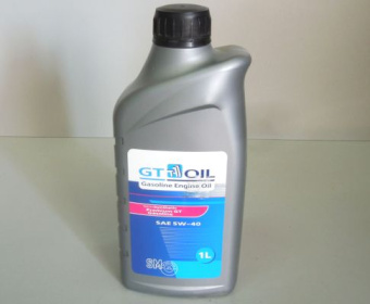 GT Premium Gasoline 5W-40 SM п/синт. бенз.  1л Корея
