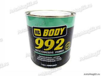 Грунтовка BODY 992  1кг  черная